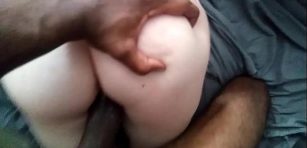  Tiny white teen gets cleanly stroked by huge bbc